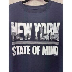 U.S. Moda New York State of Mind Crew Neck Sweatshirt Men's XL